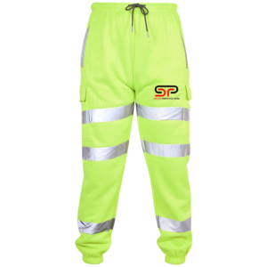 High Visibility Safe Work Pants Reflective Sweatpants Hi Vis Joggers Slim Fit Jogging Bottoms Workout for Men's S-4XL support customization (OEM) Sialkot Protective Wear.