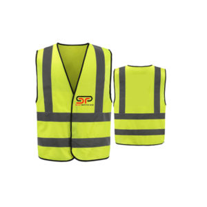 Heavy Duty Hi-vis polyester Safety Vest support customization (OEM) Sialkot Protective Wear.